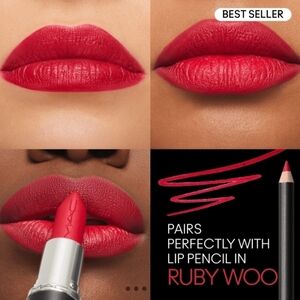 MAC Cosmetics Ruby Woo Lipstick - Vibrant Red